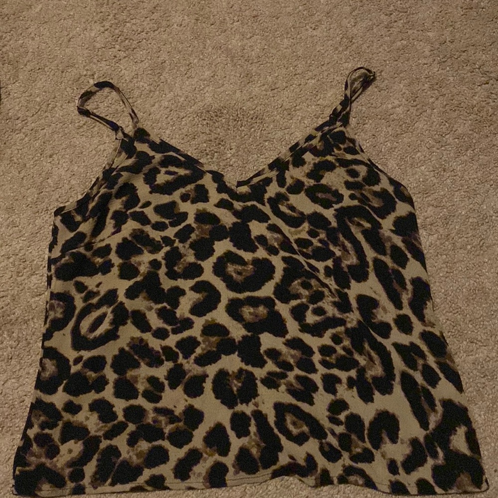 Leopard tank size small (SHEIN)